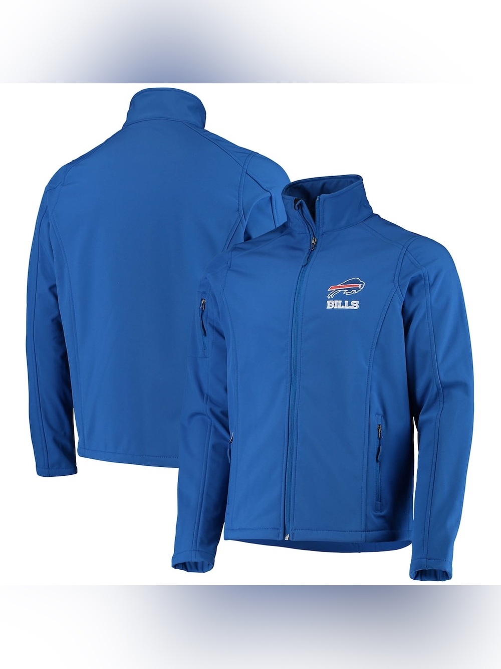 🆕 Dunbrooke Buffalo Bills Soft Shell Full Zip Jacket Men’s XLT NWT NFL